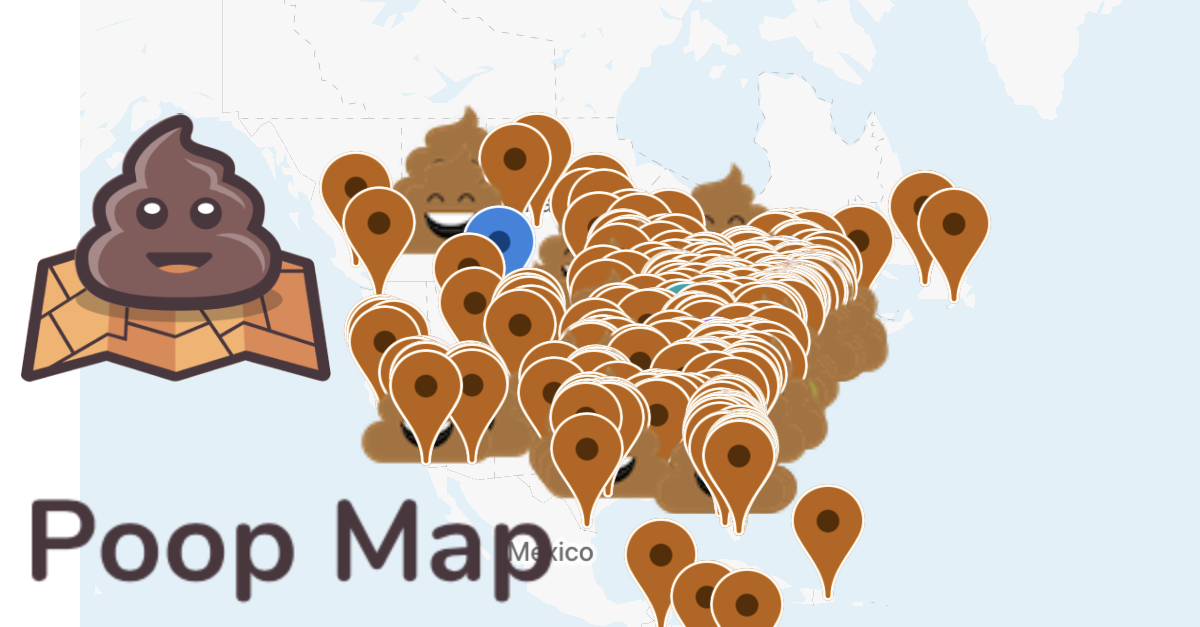  I am on Poop Map. To download the app and mark your drops, tap: https://www.poopmap.net/application